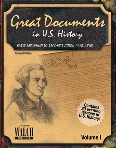 GREAT DOCUMENTS IN U.S. HISTORY