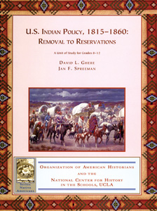 U.S. INDIAN POLICY, 1815–1860